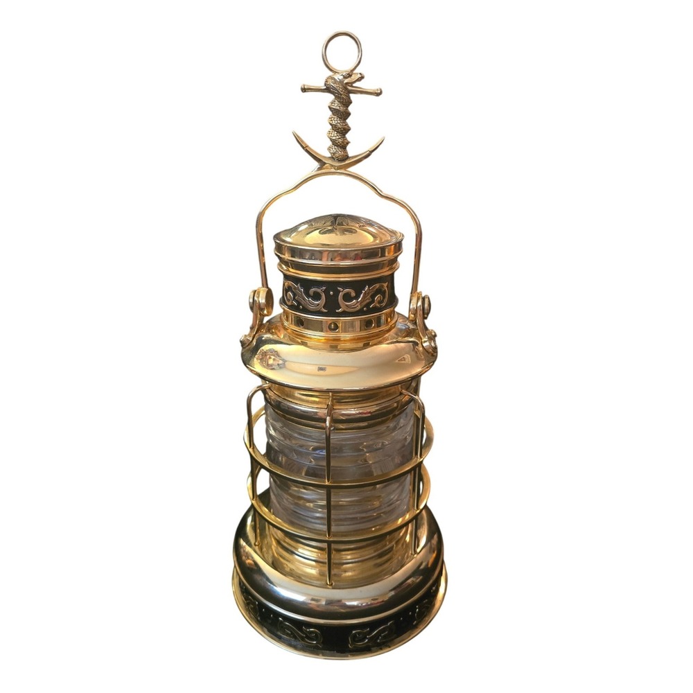 FRANKLIN MINT CUTTY SARK MARITIME‎ SHIP LAMP
